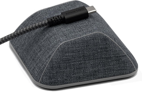 Smartish® Magnetic Cord Holder - Cable Wrangler Organizer with Magnet Clips for Charger Management on Desktop, Nightstand for USB-C + Lightning - No 2 Pencil Gray